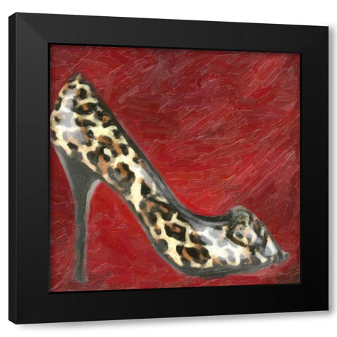 Fashion Patch S3 Black Modern Wood Framed Art Print with Double Matting by Greene, Taylor