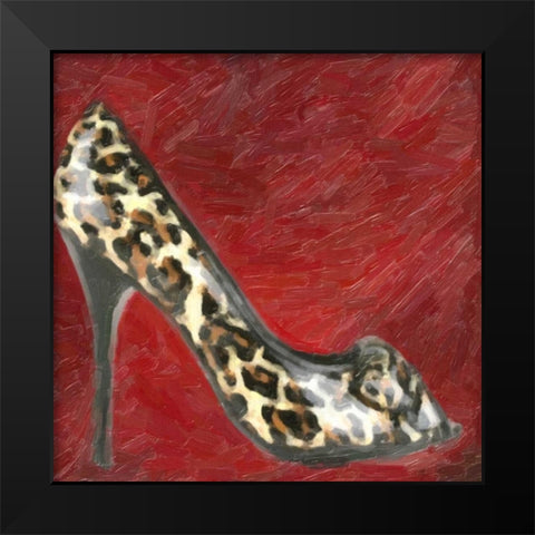 Fashion Patch S3 Black Modern Wood Framed Art Print by Greene, Taylor