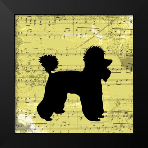 Good Boy 2 Black Modern Wood Framed Art Print by Greene, Taylor