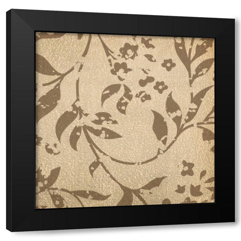 ELEMENT A2 Black Modern Wood Framed Art Print with Double Matting by Greene, Taylor