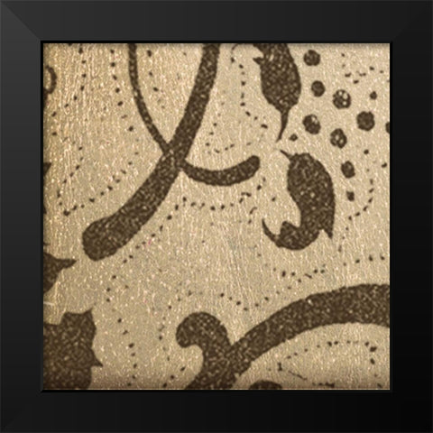 ELEMENT Black Modern Wood Framed Art Print by Greene, Taylor