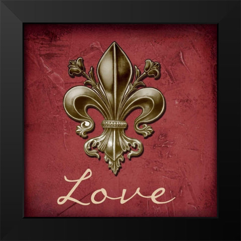 Faith Black Modern Wood Framed Art Print by Greene, Taylor