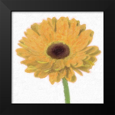 GERBER Black Modern Wood Framed Art Print by Greene, Taylor
