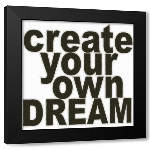 Create Your Black Modern Wood Framed Art Print with Double Matting by Greene, Taylor