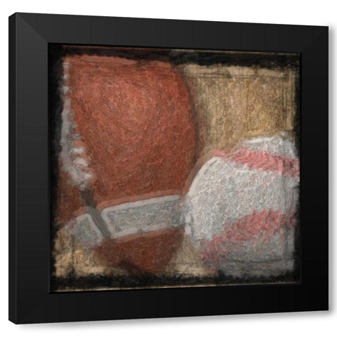 Mancave 1 Black Modern Wood Framed Art Print by Greene, Taylor