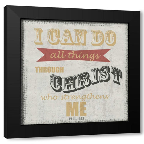 All Things Black Modern Wood Framed Art Print with Double Matting by Greene, Taylor