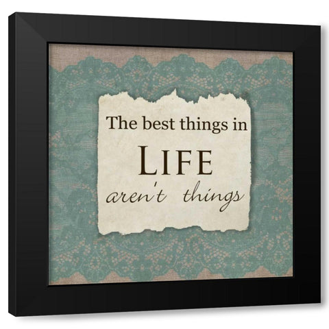 The Best Black Modern Wood Framed Art Print with Double Matting by Greene, Taylor