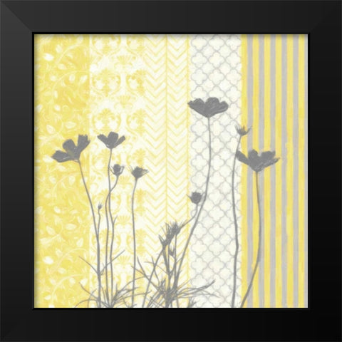 Sunshine Silhouette I Black Modern Wood Framed Art Print by Greene, Taylor