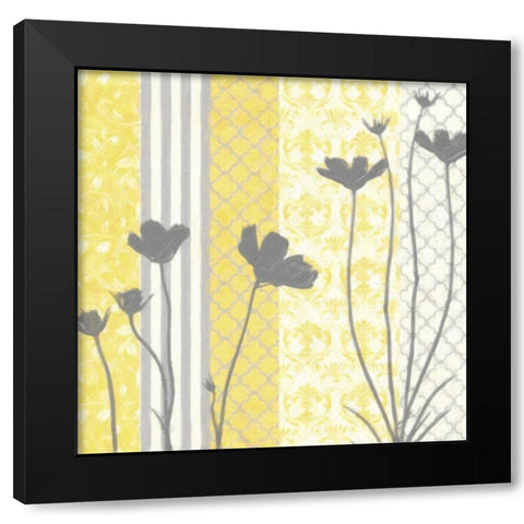 Sunshine Silhouette II Black Modern Wood Framed Art Print with Double Matting by Greene, Taylor