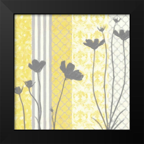 Sunshine Silhouette II Black Modern Wood Framed Art Print by Greene, Taylor