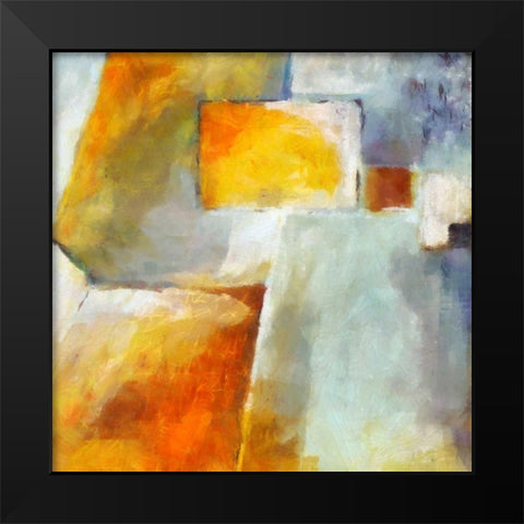 VIBE II Black Modern Wood Framed Art Print by Greene, Taylor
