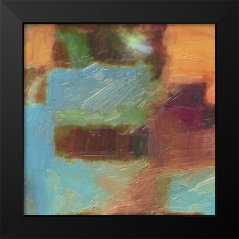 SPECTRUM II Black Modern Wood Framed Art Print by Greene, Taylor