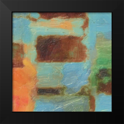 SPECTRUM III Black Modern Wood Framed Art Print by Greene, Taylor