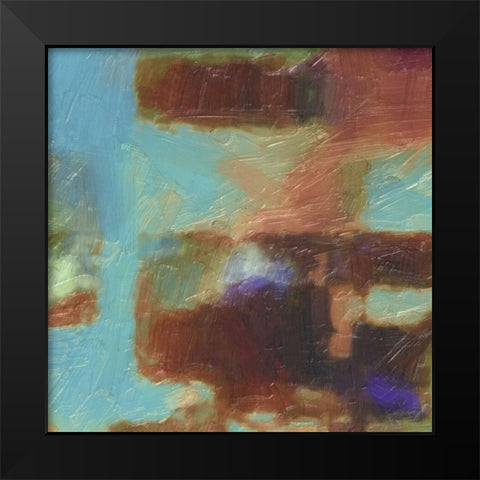 SPECTRUM IV Black Modern Wood Framed Art Print by Greene, Taylor