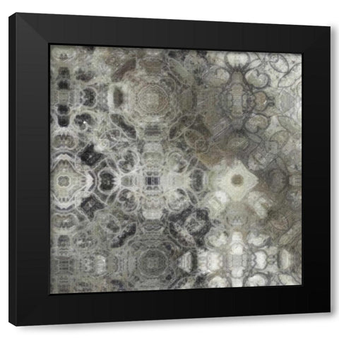 ORNAMENTAL II Black Modern Wood Framed Art Print with Double Matting by Greene, Taylor