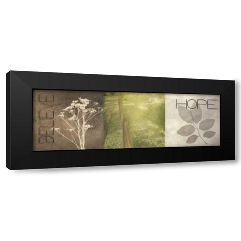 SILHOUETTE BEAUTY D Black Modern Wood Framed Art Print by Greene, Taylor