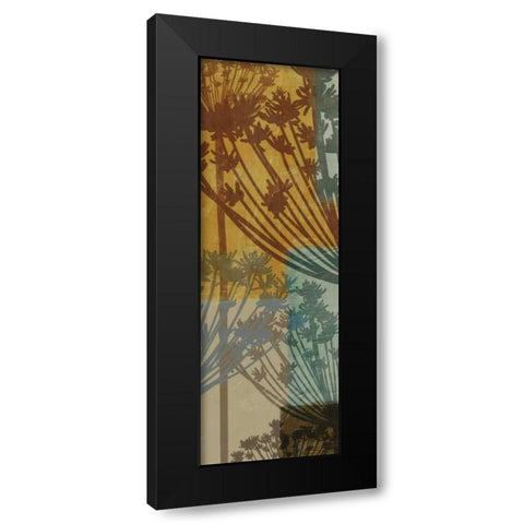 SUMMER BREEZE C Black Modern Wood Framed Art Print with Double Matting by Greene, Taylor