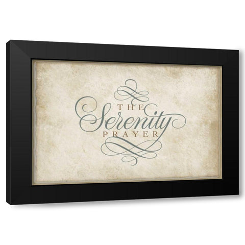 The Prayer Black Modern Wood Framed Art Print with Double Matting by Pazan, Tony