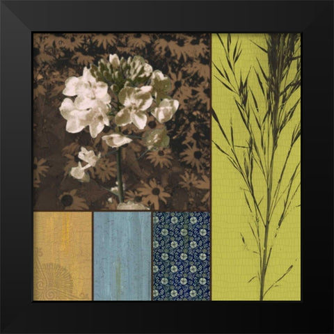Morning Dew Black Modern Wood Framed Art Print by Pazan, Tony