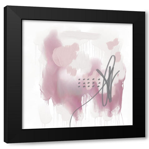 Perfect Balance Black Modern Wood Framed Art Print with Double Matting by Urban Epiphany