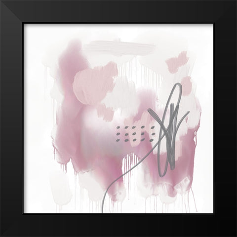 Perfect Balance Black Modern Wood Framed Art Print by Urban Epiphany