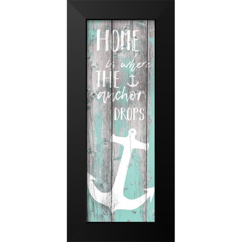 Coastal 3 Black Modern Wood Framed Art Print by Brown, Victoria