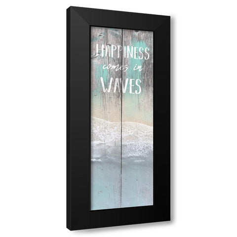 Coastal 4 Black Modern Wood Framed Art Print by Brown, Victoria