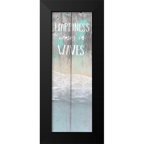 Coastal 4 Black Modern Wood Framed Art Print by Brown, Victoria