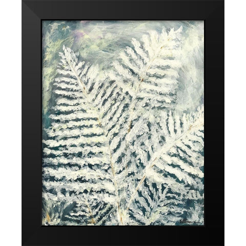 Verduous Flora 3 Black Modern Wood Framed Art Print by Brown, Victoria