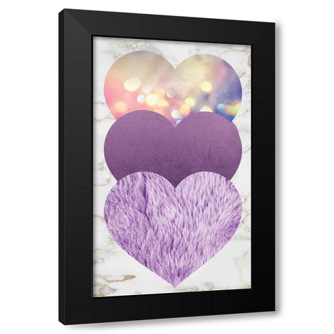 Glam 2 Black Modern Wood Framed Art Print by Brown, Victoria