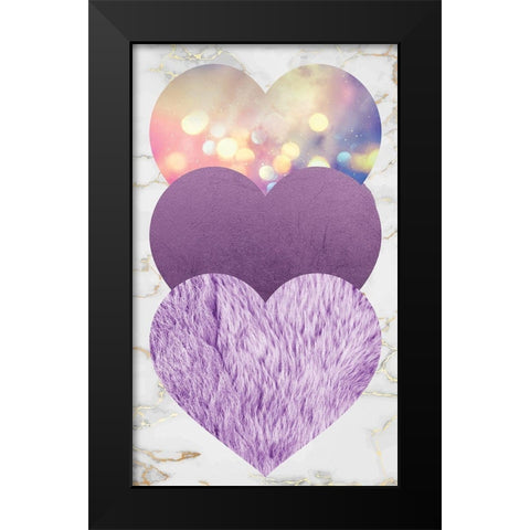Glam 2 Black Modern Wood Framed Art Print by Brown, Victoria