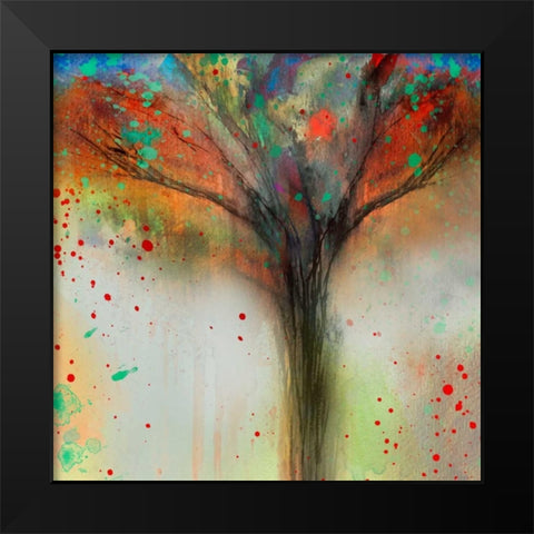Foggy Morning Black Modern Wood Framed Art Print by Brown, Victoria