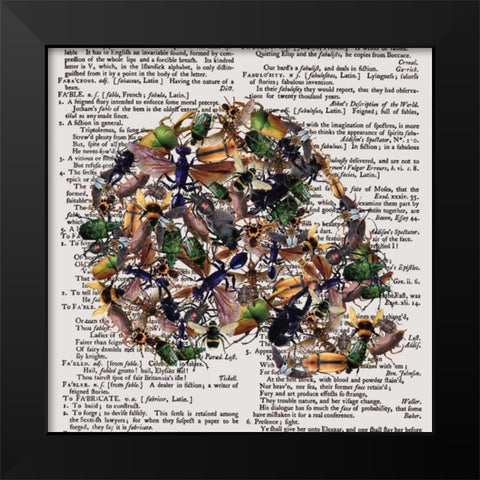 Skull 1.3 Black Modern Wood Framed Art Print by Brown, Victoria