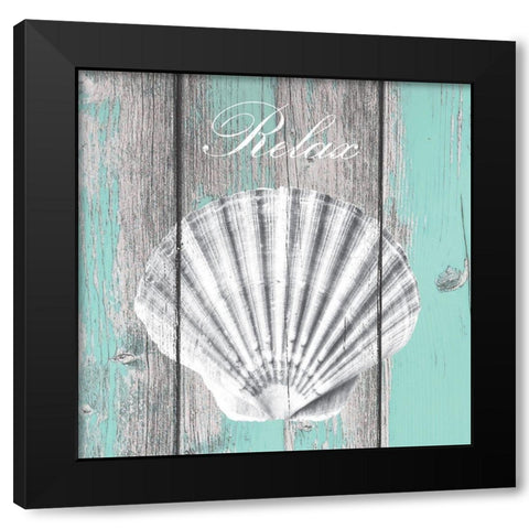 Coastal 1 Black Modern Wood Framed Art Print by Brown, Victoria