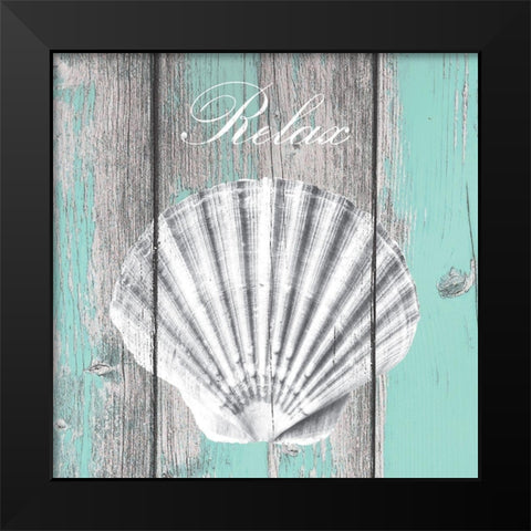 Coastal 1 Black Modern Wood Framed Art Print by Brown, Victoria