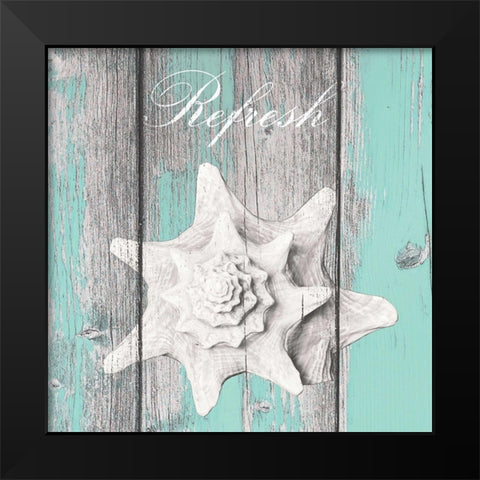 Coastal 5 Black Modern Wood Framed Art Print by Brown, Victoria