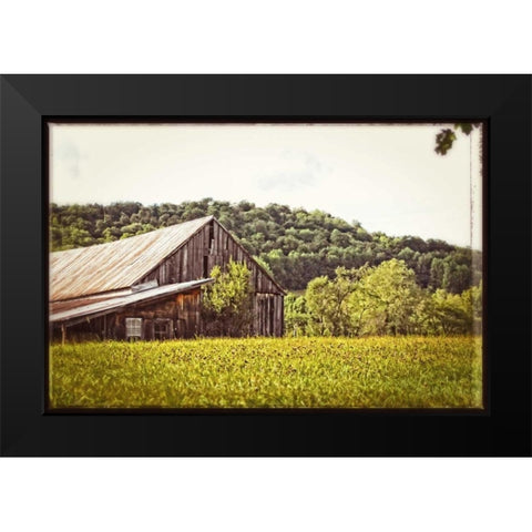 Country Barn 4 Vintage Black Modern Wood Framed Art Print by Foschino, Suzanne