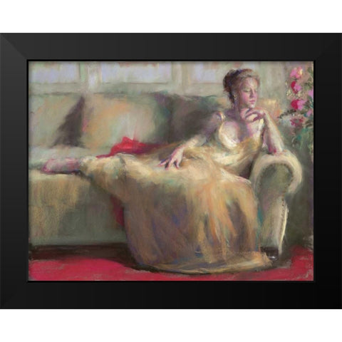 After the Ball II Black Modern Wood Framed Art Print by Dyer, Margaret