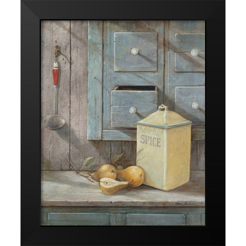 Grams Recipe Black Modern Wood Framed Art Print by Manning, Ruane