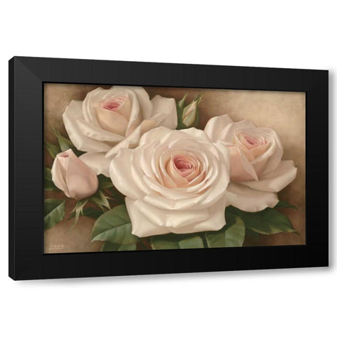 Breathtaking Black Modern Wood Framed Art Print with Double Matting by Levashov, Igor