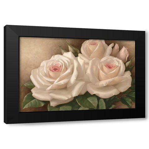 Everlasting Black Modern Wood Framed Art Print with Double Matting by Levashov, Igor