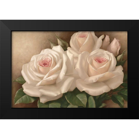 Everlasting Black Modern Wood Framed Art Print by Levashov, Igor