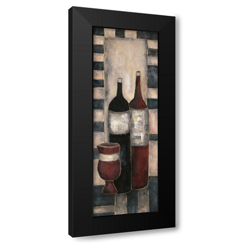 Tribal Texture II Black Modern Wood Framed Art Print by Combs, Joyce