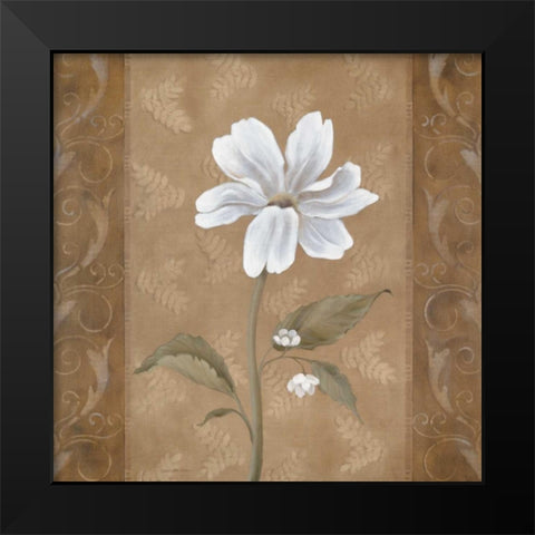 Spring Ahead I Black Modern Wood Framed Art Print by Robinson, Carol