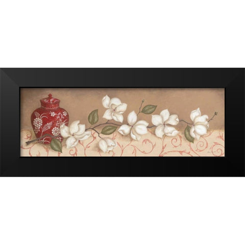Mantle Masterpiece I Black Modern Wood Framed Art Print by Carroll, Jane