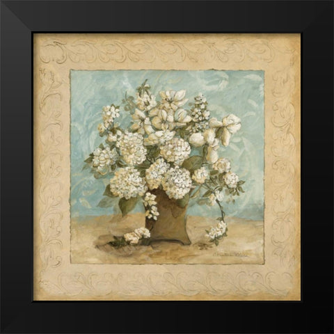 White in the Sky II Black Modern Wood Framed Art Print by Olson, Charlene