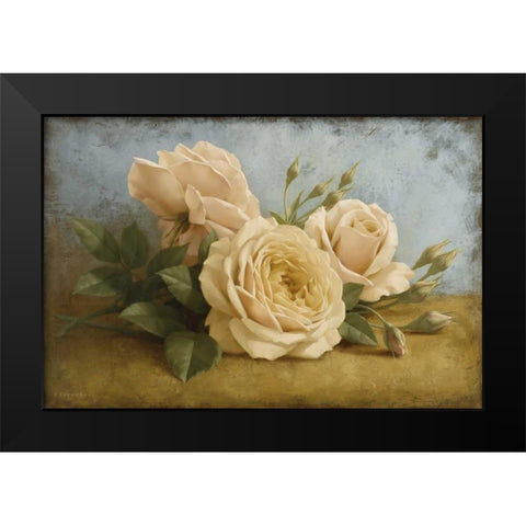 Beauty of Sasha Black Modern Wood Framed Art Print by Levashov, Igor