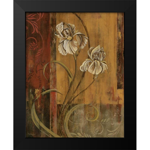 Poetic Setting II Black Modern Wood Framed Art Print by Donovan, Maria