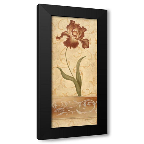 Romantique I Black Modern Wood Framed Art Print with Double Matting by Carroll, Jane