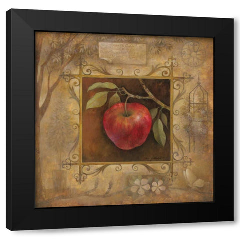 Mela Bella Black Modern Wood Framed Art Print by Vollherbst-Lane, Elaine